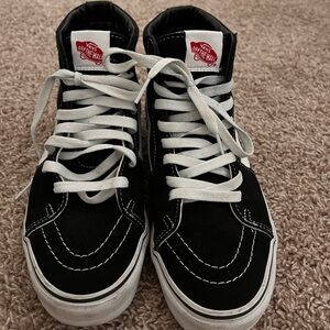 Black High Top Vans